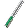 Trend CraftPro Fresa Dritta a Due Taglienti, Gambo 1/4 Pollice, Diametro di Taglio 7,1mm e Lunghezza di Taglio 19,1mm, metallo duro (TCT), C009X1/4TC