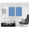 Soleil d'ocre Dolly Bise-Bise, Poliestere, Blu, 70 X 90 cm