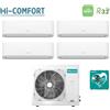 Climatizzatore Quadri 12+12+12+12 HISENSE Inverter HI-COMFORT T5AMW125U4RTA r-32 Wi-Fi Integrato LINEA 2026