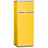 Ⓜ️🔵🔵🔵👌 SEVERIN DT 8787 - Frigorifero doppia porta, GIALLO, Nuova classe energetica F