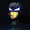 GEAMENT Set di Luci LED Compatibile Con LEGO Spider-Man Venom - Kit Di Illuminazione per Spider-Man 76187 Modello da Costruire (Modello di mattoncini non incluso)
