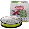 Berkley X5, Filo di Pesca, Treccia 5 Fili per la Pesca in Mare e Acqua Dolce Più Resistente, Pesca ai Carnieri