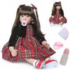 ZIYIUI 24 Pollici 60cm Bambole Reborn Femmina Baby Silicone Bambolotti Ragazza Bambole Originale Bella Realistiche Dolls Ragazze Appena nate Sveglia della Ragazza del Ragazzo Bambini Giocattolo