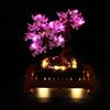 GEAMENT Set di Luci LED (Rosa) Compatibile Con LEGO Bonsai Tree - Kit Di Illuminazione per Creator 10281 Modello da Costruire (LEGO set Non Incluso)