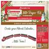 3D Paper Kit Romantic Home For The Holidays