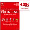 Nintendo Abbonamento Nintendo Switch Online - 12 Mesi (Iscrizione Familiare);