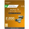 Xbox Game Studios Halo Infinite - 2200 Halo Credits (Compatibile con Xbox Series X|S e Windows 10);