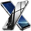 iVoler Cover per Samsung Galaxy S8, Custodia Trasparente per Assorbimento degli Urti con Paraurti in TPU Morbido, Sottile Morbida in Silicone TPU Protettiva Case