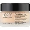 Korff Fondotinta Crema Effetto Lifting, Coprenza Media Alta con Acido Ialuronico e Vitamina E, Texture Fondente e Cremosa, Finish Satinato 01, Formato 30ml