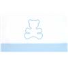 Fior Di Coccole Set 3 Pz Lenzuolino Fior Di Coccole Culla Orsetto Personalizzabile Azzurro