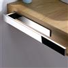 ZUNTO Portasciugamani Bagno Porta Salviette Autoadesivo Porta Asciugamano in Acciaio Inox, Specchio Lucido 39CM
