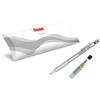 Pentel GraphGear PG515-A, portamine tecnico 0,5 mm + 1 custodia per 12 mine Hi-Polymer Super C505-HB