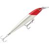 Rapala Esca con Ami Due N. 1/0, 2.7-3.3m di Profondità di Nuoto, 14cm Dimensioni, Testa Rossa