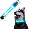 Flintronic Collare Luminoso per Cani, LED di Sicurezza per Cani Gatti, Striscia Luminosa, LED Collare Luminoso di Sicurezza Impermeabile per Attacca Collari e Guinzagli Animali Domestici