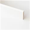 mefra 5 PZ Di BATTISCOPA IN MDF BIANCO MM.14X80X2400