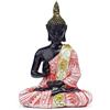 VOANZO - Statuetta a forma di Buddha thailandese, per meditazione, pace e armonia, decorazione per la casa.
