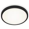 BRILONER Leuchten Plafoniera a LED, Lampada da soffitto, 12 Watt, 1.200 Lumen, 4.000 Kelvin, Ø 29cm, Nero-Bianco
