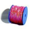 Matsa Striscia di paillette 6 mm, rotolo di lustrini per vestiti, gioielli, costumi, cucito, decorazioni, nastri, artigianato, colore viola iridescente, 50m, 50 Unità