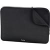 Hama - Custodia Notebook Neoprene, per notebook fino a 15,6 (40 cm), nero