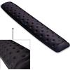 BRILA - Cuscino per poggiapolsi per tastiera, per computer, computer portatile, ufficio, PC Gaming, in memory foam gel con fori per massaggio, antiscivolo