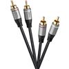 celexon cavo audio 2x Cinch Stereo 3,0m - serie Professional