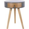 HOME DECO FACTORY MESA C/CAJÓN D.35 H.46,5 CM GR