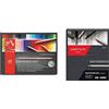 Caran d-Ache Caran D'Ache Artist Luminance 6901 Set Di Matite Colorate, 40 Pezzi, Colori Assortiti, Multicolore & set contiene 14 prodotti per schizzi Art By Sketch Set Da 14 Pezzi