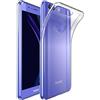 ebestStar - Cover per Huawei Honor 8, Custodia Silicone Trasparente, Protezione TPU Antiurto, Morbida Sottile Slim, Trasparente