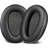 SOULWIT Cuscinetti Auricolari Di Ricambio Per Sony WH-CH700N (WHCH700N) & MDR-ZX780 (ZX780DC)/MDR-ZX770 (ZX770BN ZX770BT), MDR-10R (10RNC 10RBT) Cuffie-Nero