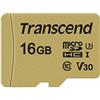 Transcend TS16GUSD500S microSDHC 500S Scheda di Memoria, 16 GB