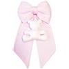 Fior Di Coccole Fiocco Nascita Fior Di Coccole In Piquet Con Orsetto Personalizzabile Rosa