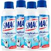 Smac Express Smac - Scioglicalcare Gel, Detergente Anticalcare Bagno, Azione Igienizzante e Brillantezza, 500 ml x 4 Pezzi