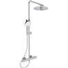 Ideal Standard ceratherm T50 Flex Colonna doccia con termostatico esterno, Cromato