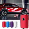 CDEFG Compatibile con Mazda 3 BP CX30 CX-30 CX-5 CX5 CX8 2020-2023 2024 Custodia per Chiavi Auto con Telecomando TPU Silicone lucido Protettiva Cover per Chiavi Accessori (Rosso)