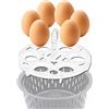 SkingHong Supporto per uova Bimby TM6 TM5 TM31, senza BPA, per 6 uova, per cottura a vapore, inserto per pentola