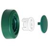 MisterVac Ruota + cerchione adatto per spazzola per tappeti Vorwerk EB 350, EB 351 (EB-350)