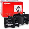 Brembo P 50 072 - Pastiglia Freno - Posteriore | Compatibile con: MERCEDES-BENZ C-CLASS, C-CLASS Coupe, CLC-CLASS, CLK, CLK Cabriolet, E-CLASS Cabriolet, SLK