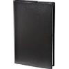 QuoVadis. AGENDA PRENOTE QUO VADIS SETTIMANALE large 2025 F.to 21x29,7cm nera black + omaggio segnalibro