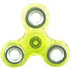 TOYLAND Spinner di Fidget Mano Glitter - Sollievo di Stress e ansia - Colori Assortiti (giallo)