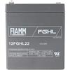 Fiamm 12FGHL22 - Batteria al piombo, 12 Volt 5 Ah, Faston 6,3 mm