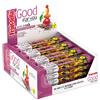 Fruittella Good For You Ciliegie e Mirtilli Rossi, Barrette, Healthy Snack, con Mandorle e Semi di Chia, con Frutta Secca e Disidratata, Confezione da 16 Barrette