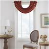 Elrene Home Fashions 026865721874 Oscurante. & Energy Efficient Foderato Tasca da Finestra Tenda Plissettata Regal Solido Pannello, Rouge, 52 x 36