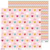 Anita y Su Mundo Anita e Il Mondo Collezione Puro Amore Carta da Scrapbooking, Paper, Palloncini, 30,5 x 30,5 cm