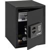 BURG-WÄCHTER Cassaforte a mobile, Cassaforte elettronica digitale, Cassaforte resistente, Ripiano incl., Favor, 38,6 l, 12,5 kg, S7 E, Nero