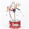 Senza Marca/Generico Giostra natalizia giostrina con cavallo cm 24 carillon per bambini decorazioni