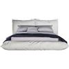 MOGG letto matrimoniale ALBA con rete 160x200 cm - MAL11160B-TEXTURE1
