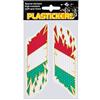 4R Quattroerre.it Quattroerre 5704 Adesivo Rifrangente Plasticker Bandiera Italia Strappata