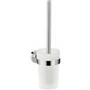 hansgrohe Logis Universal Spazzola WC con contenitore a parete, cromo, 41722000