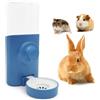 septillar Borraccia Acqua per Piccoli Animali [Blu, 600ml] Gravità Automatica Acqua Bottiglia Conigli Porcellini D'india Criceto Furetti Chinchilla Gabbia Dispenser Acqua