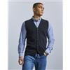 Russell Collection Abbigliamento personalizzate. Gilet cardigan uomo scollo a v - RUSSELL COLLECTION - Russell Collection personalizzate o neutre